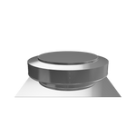 Model RBV-12-C2-IN |Round Back Vent | 12" Diameter| 2" Tall Collar | Intake | 113 Sq. In. NFA