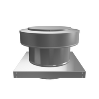 Round Back Roof Jack 9 inch diameter 3D view
