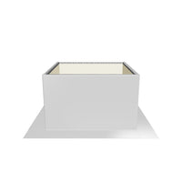 Insulated Square Roof Curb for 10" Diameter Vent | 8" high walls