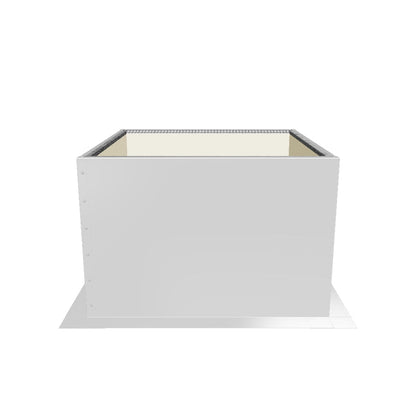 Model RC-24-H18-Ins |  Roof Curb for 24" Diameter Vent | 18" high walls | Insulated Walls