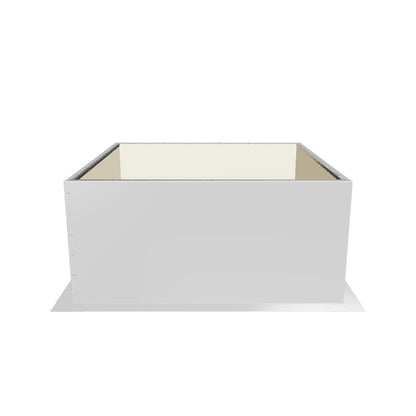 Model RC-36-H18-Ins |  Roof Curb for 36" Diameter Vent | 18" high walls | Insulated Walls