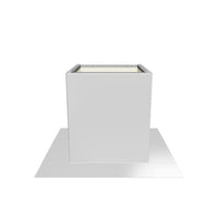 Insulated Square Roof Curb for 4" Diameter Vent | 8" high walls