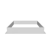 Square Roof Curb for 48" Diameter Vent | 8" high walls