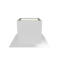 Insulated Square Roof Curb for 5" Diameter Vent | 8" high walls