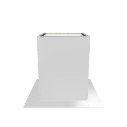 Model RC-6-H12-Ins |  Roof Curb for 6" Diameter Vent | 12" high walls | Insulated Walls