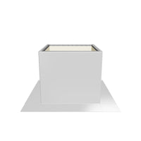 Insulated Square Roof Curb for 6" Diameter Vent | 8" high walls