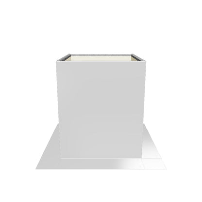 Model RC-7-H12-Ins |  Roof Curb for 7" Diameter Vent | 12" high walls | Insulated Walls