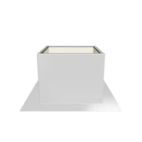 Insulated Square Roof Curb for 7" Diameter Vent | 8" high walls