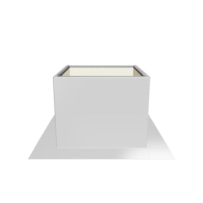 Model RC-7-H8-Ins |  Roof Curb for 7" Diameter Vent | 8" high walls | Insulated Walls