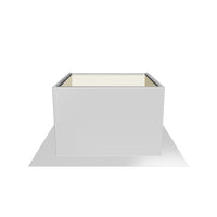 Insulated Square Roof Curb for 9" Diameter Vent | 8" high walls