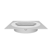 Round Soffit Vent White  |  3"  Diameter