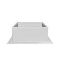 Square Roof Curb for 16" Diameter Vent | 8" high walls
