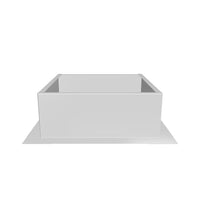 Square Roof Curb for 18" Diameter Vent | 8" high walls