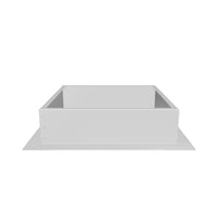 Square Roof Curb for 20" Diameter Vent | 6" high walls