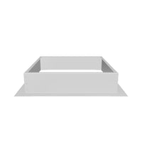 Square Roof Curb for 24" Diameter Vent | 6" high walls