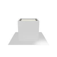 Insulated Square Roof Curb for 3" Diameter Vent | 6" high walls