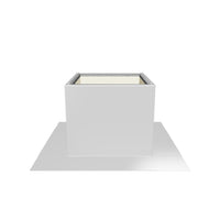 Insulated Square Roof Curb for 4" Diameter Vent | 6" high walls