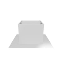 Square Roof Curb for 4" Diameter Vent | 6" high walls