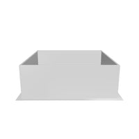 Square Roof Curb for 48" Diameter Vent | 18" high walls