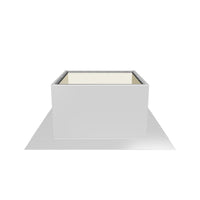 Insulated Square Roof Curb for 7" Diameter Vent | 6" high walls