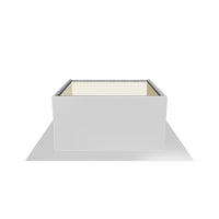 Insulated Square Roof Curb for 9" Diameter Vent | 6" high walls