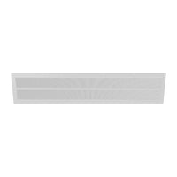 Model SV-W10-L44 | Soffit Vent |  10" Wide | 44" Long