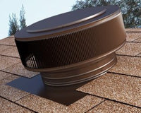 Gravity Ventilator - Aura Ventilator | 12" Diameter | 2" Tall Collar | Flat Base - Active Ventilation Products