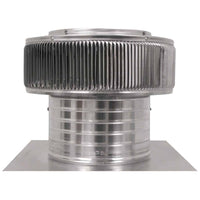 Model AF - 10 - C6 | Aura Fan | 10" Diameter | 6" Tall Collar | Flat Flange | CFM: 500 - Active Ventilation Products