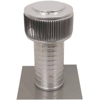 Model AF - 6 - C12 | Aura Fan | 6" Diameter | 12" Tall Collar | Flat Flange | CFM: 120 - Active Ventilation Products