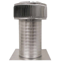 Model AF - 8 - C12 | Aura Fan | 8" Diameter | 12" Tall Collar | Flat Flange | CFM: 250 - Active Ventilation Products
