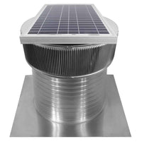 Model ASF - 16 - C12 | Aura Solar Fan | 16" Diameter | 12" Tall Collar | CFM: 1375 - Active Ventilation Products