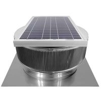Model ASF - 16 - C2 | Aura Solar Fan | 16" Diameter | 2" Tall Collar | CFM: 1375 - Active Ventilation Products