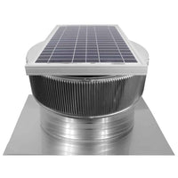 Model ASF - 16 - C4 | Aura Solar Fan | 16" Diameter | 4" Tall Collar | CFM: 1375 - Active Ventilation Products