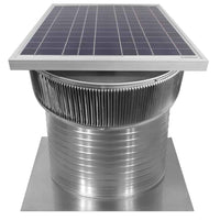 Model ASF - 18 - C12 | Aura Solar Fan | 18" Diameter | 12" Tall Collar | CFM: 1740 - Active Ventilation Products