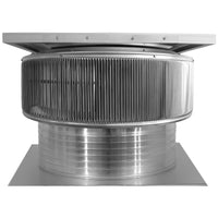 Model ASF - 24 - C8 | Aura Solar Fan | 24" Diameter | 8" Tall Collar | CFM: 2971 - Active Ventilation Products