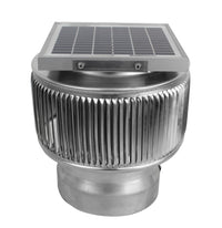 Model ASF - 6 - PVC | Aura Solar Fan | 6" Diameter | PVC Pipe Schedule 40 & 80 - Active Ventilation Products