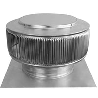 Gravity Ventilator - Aura Ventilator | 10" Diameter | 2" Tall Collar | Flat Base - Active Ventilation Products