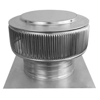Gravity Ventilator - Aura Ventilator | 10" Diameter | 4" Tall Collar | Flat Base - Active Ventilation Products