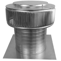 Gravity Ventilator - Aura Ventilator | 10" Diameter | 8" Tall Collar | Flat Base - Active Ventilation Products