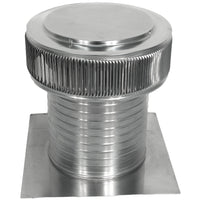 Gravity Ventilator - Aura Ventilator | 12" Diameter | 12" Tall Collar | Flat Base - Active Ventilation Products