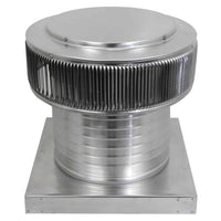 Gravity Roof Ventilator 12" dia with Curb Mount Base - Active Ventilation Products