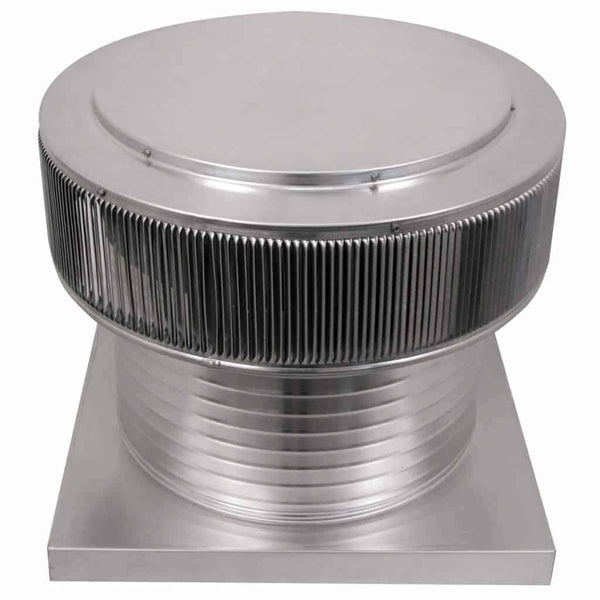 Gravity Ventilator - Aura Vent with Curb Mount Flange AV-18-C12-CMF-angle