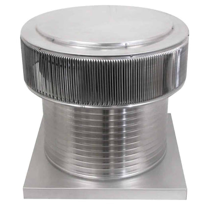 20 inch Roof Vent | Aura Gravity Roof Vent with Curb Mount Flange - AV-20-C12-CMF