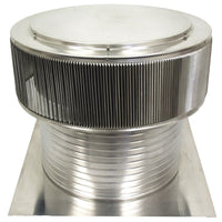 Gravity Ventilator - Aura Vent | 314 NFA | 20" Diameter | 12" Tall Collar | Flat Base - Active Ventilation Products
