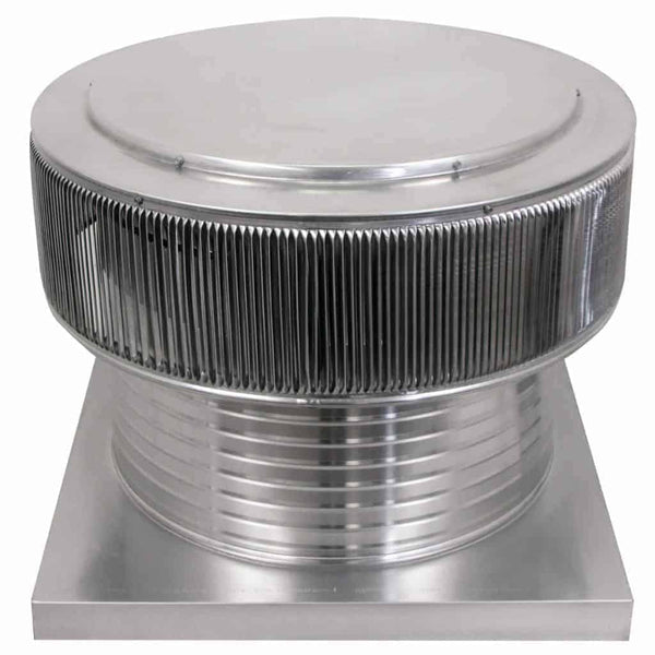 20 inch Roof Vent | Aura Gravity Roof Vent with Curb Mount Flange - AV-20-C8-CMF