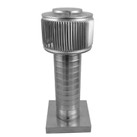 Gravity Roof Ventilator 4" with Curb Mount Base - Active Ventilation Products