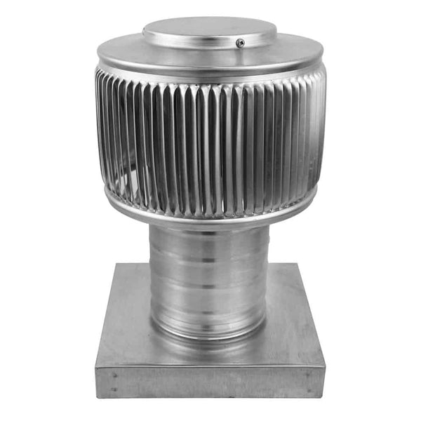 4 inch Roof Vent - Aura Gravity Ventilator with Curb Mount Flange