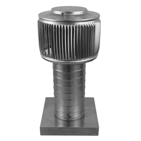 4 inch Roof Vent - Aura Gravity Ventilator with Curb Mount Flange