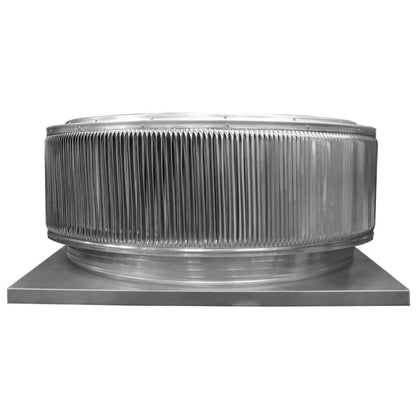 48 inch Roof Vent with Curb Mount Flange | Aura Gravity Vent - AV-48-C4-CMF - Side