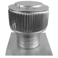 Gravity Ventilator - Aura Ventilator | 6" Diameter | 4" Tall Collar | Flat Base - Active Ventilation Products